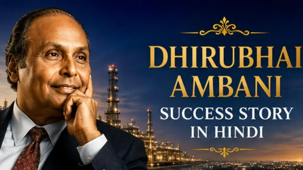 Dhirubhai Ambani Success Story in Hindi